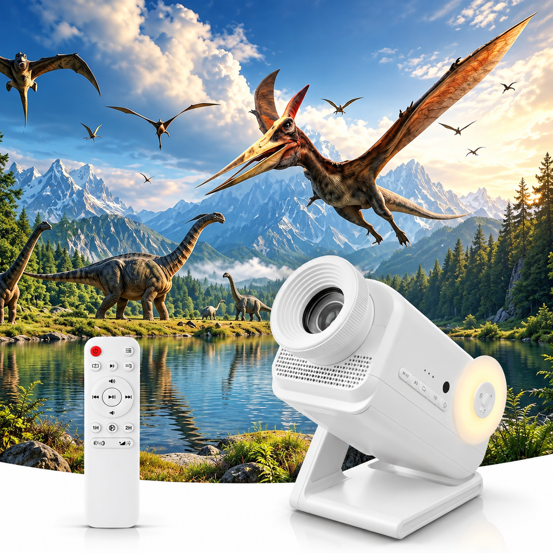 Dynamický 3D projektor BL-3D02 - 60 video scén, Bluetooth reproduktor, dálkové ovládání, noční světlo
