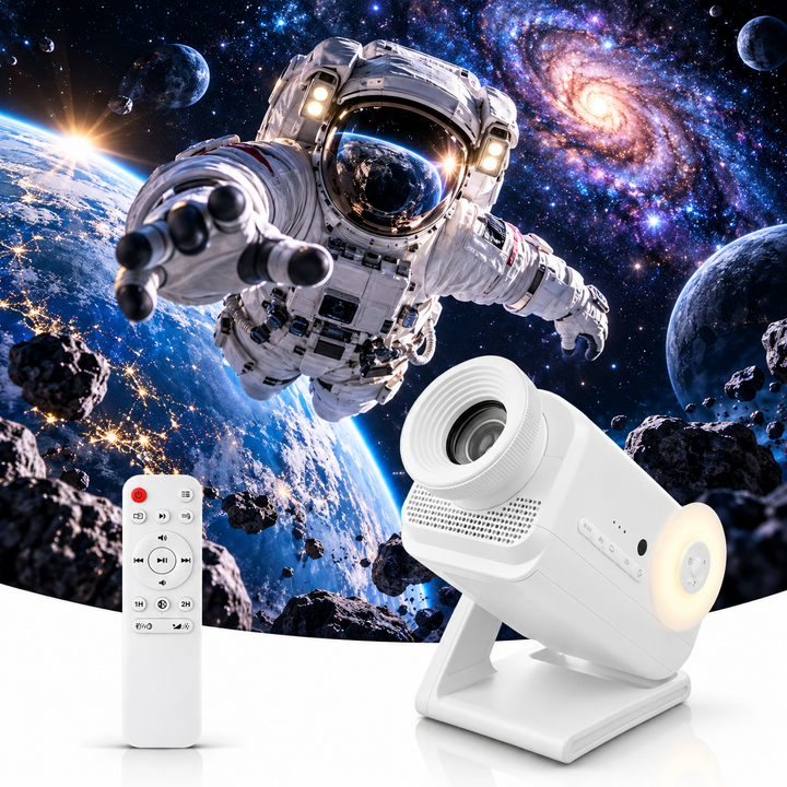 Dynamický 3D projektor BL-3D02 - 60 video scén, Bluetooth reproduktor, dálkové ovládání, noční světlo