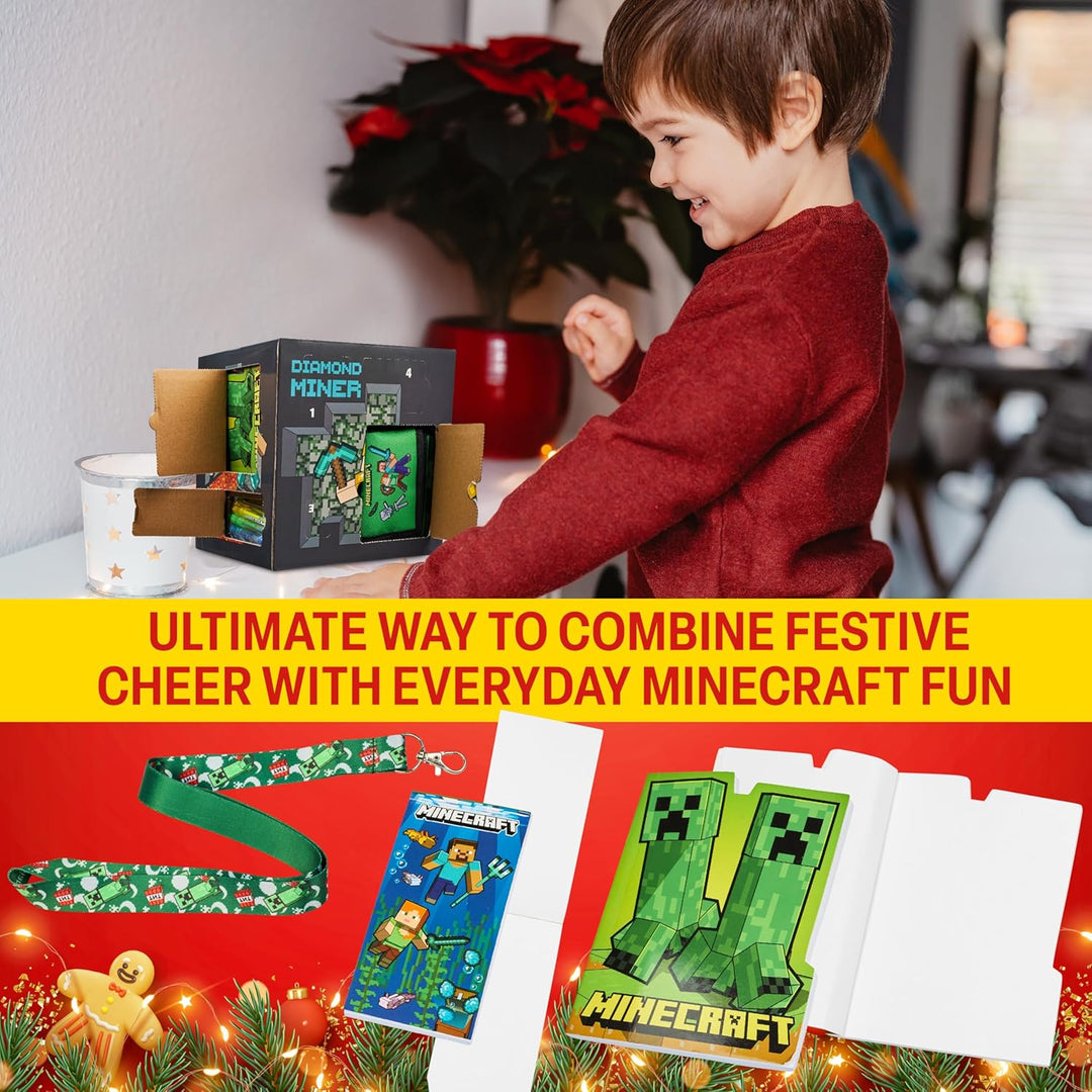 Minecraft Adventní kalendář 2025 (Černá kostka Creeper)