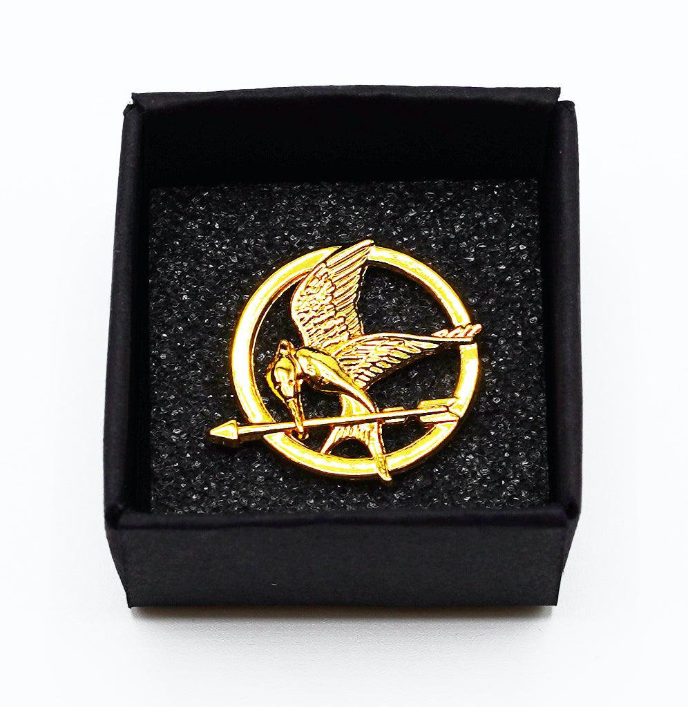 IKEN Mockingjay – brož, zlatá