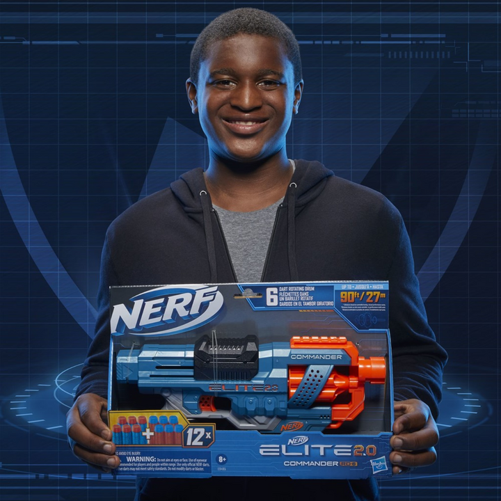 NERF Elite 2.0 Commander RD-6 | Blástr na 12 šipek_8