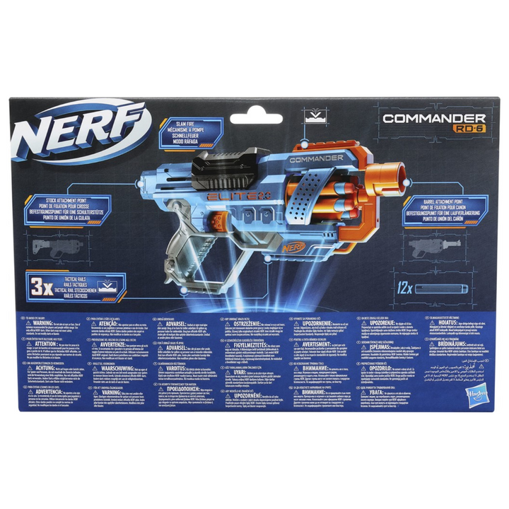 NERF Elite 2.0 Commander RD-6 | Blástr na 12 šipek Balení 2