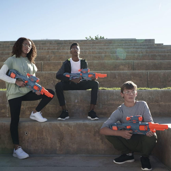 NERF Elite 2.0 Eaglepoint RD-8 – blaster s bubnovým zásobníkem, zaměřovačem a 16 šipkami