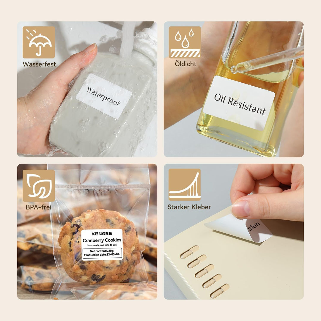 Niimbot náhradní samolepící štítky pro tiskárny B21, B21S, B1, B3S, 50x30mm, 230ks/role