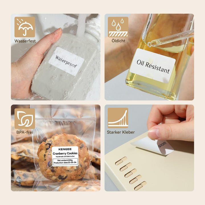 Niimbot náhradní samolepící štítky pro tiskárny B21, B21S, B1, B3S, 50x30mm, 230ks/role