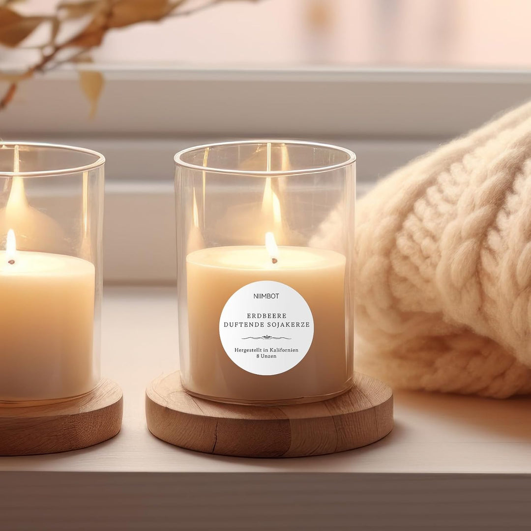 Niimbot náhradní samolepící štítky pro tiskárny B21, B21S, B1, B3S, 50x50mm, kulaté