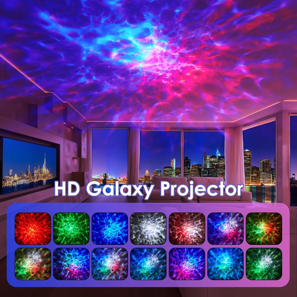 One Fire Projektor galaxie – hvězdná obloha, hudba a relaxace v jednom, černá