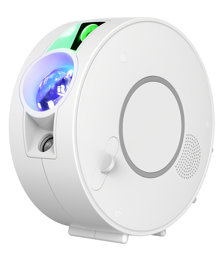 Projektor galaxie a noční oblohy – 6 kazet se snímky, Bluetooth reproduktor, ovládání pomocí aplikace