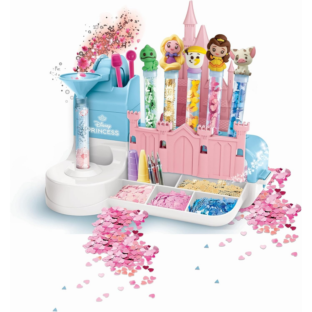 Clementoni Idea My Pen Studio Disney Princess – kreativní sada na výrobu a zdobení per