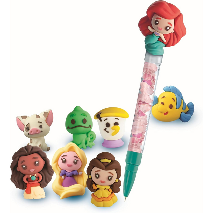 Clementoni Idea My Pen Studio Disney Princess – kreativní sada na výrobu a zdobení per