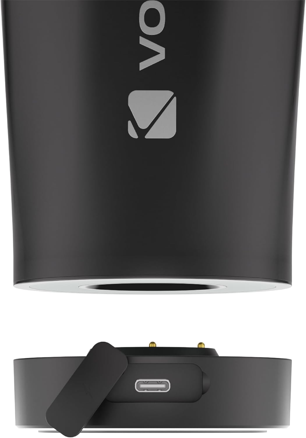 VOLTRX ChillMix Elektrický shaker z nerezové oceli, černá