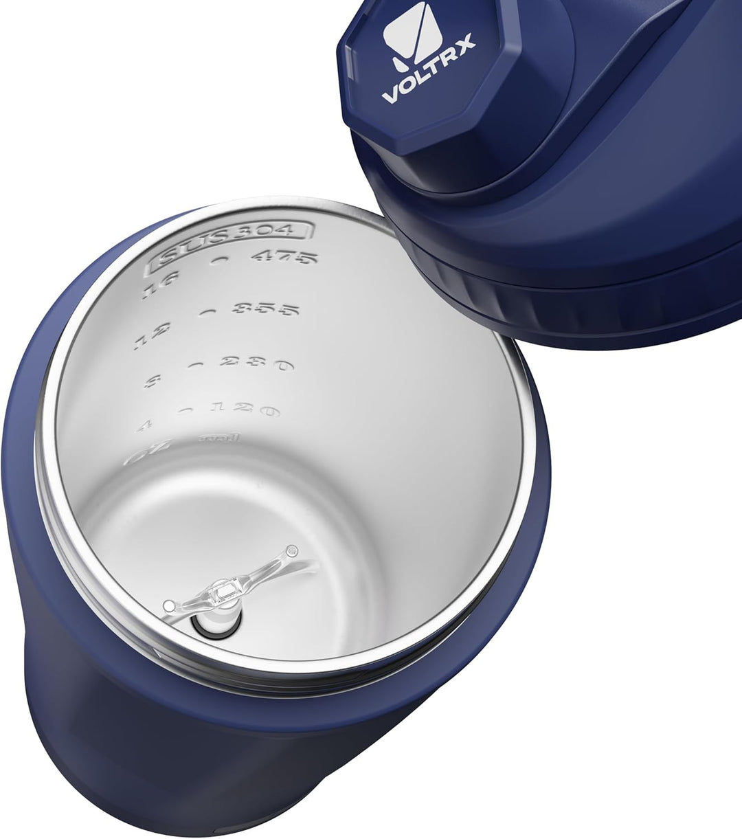 VOLTRX ChillMix Elektrický shaker z nerezové oceli, tmavě modrá