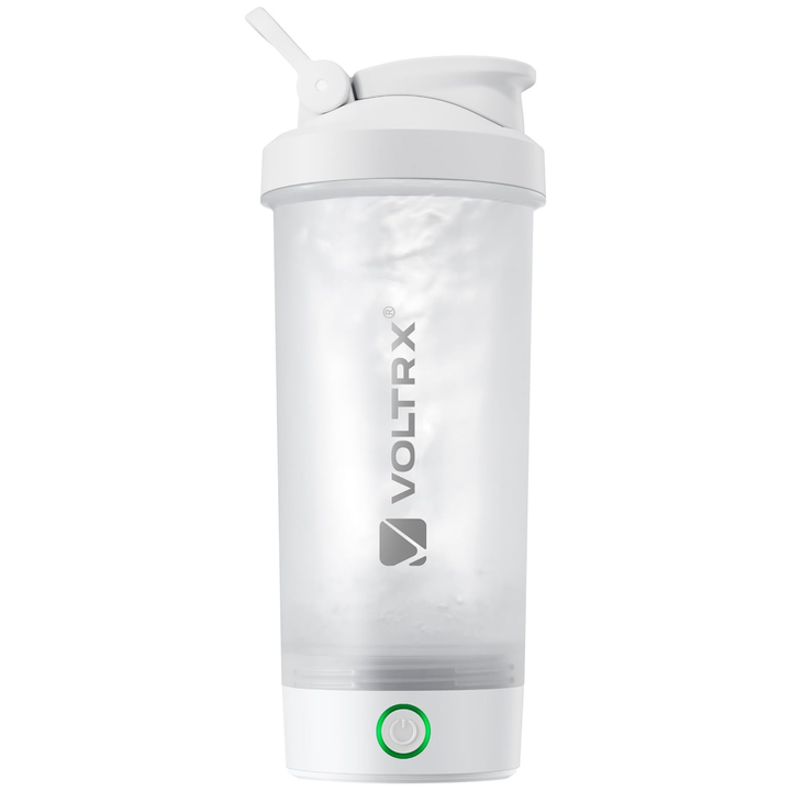 VOLTRX Titanus Elektrický shaker na protein 700 ml, bílá