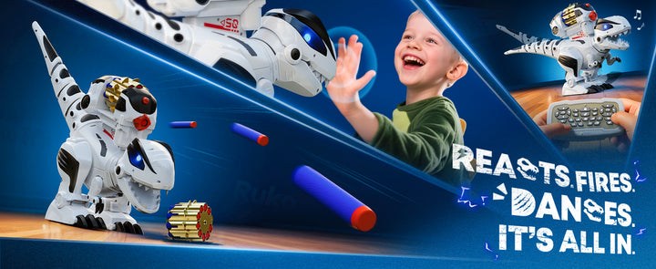 Ruko 8809 Interaktivní robotický dinosaurus T-Rex s dálkovým ovládáním