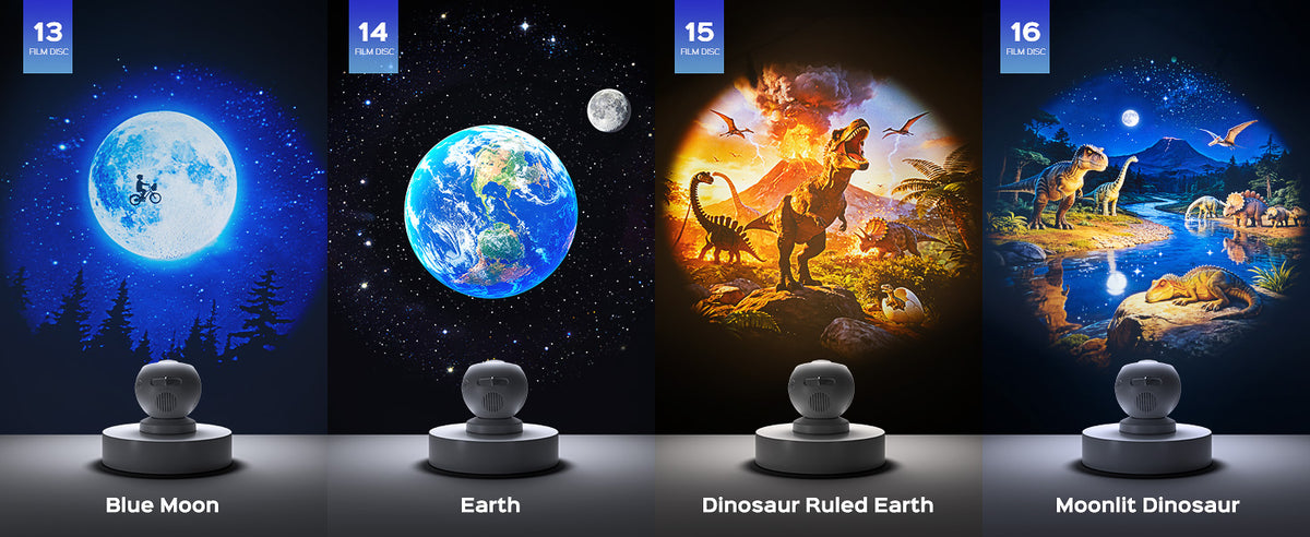 Z měsíční říše až do světa dinosaurů