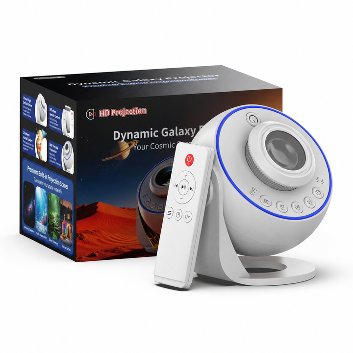 Bolong Dynamický projektor galaxie BL‑VP01 – 100 vestavěných scén, zvuk a dálkové ovládání